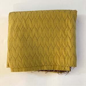 Donghia Onde Matelasse Fabric Green 2.5 Yards